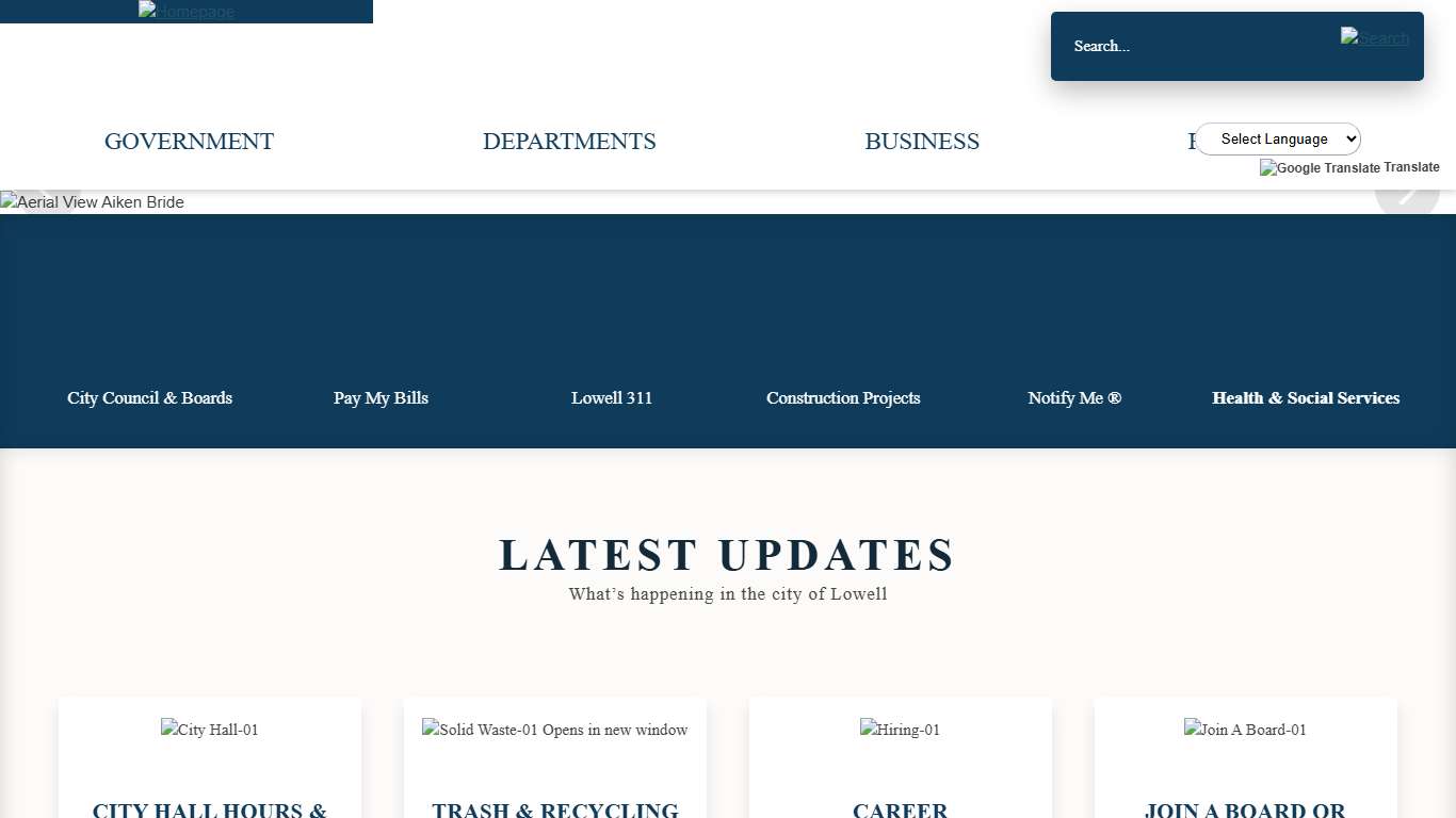 Lowell, MA Official Website